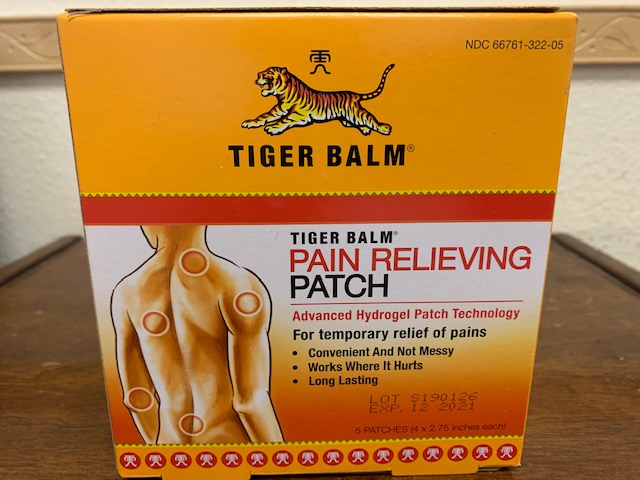 (image for) Tiger Balm Pain Relieving Patch-5 patches