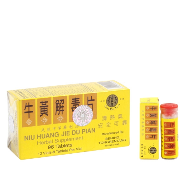 (image for) Niu Huang Jie Du Pian (80 Tablets)
