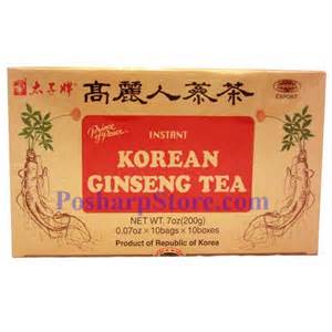 (image for) Instant Korean Ginseng Tea(100bags) - Click Image to Close